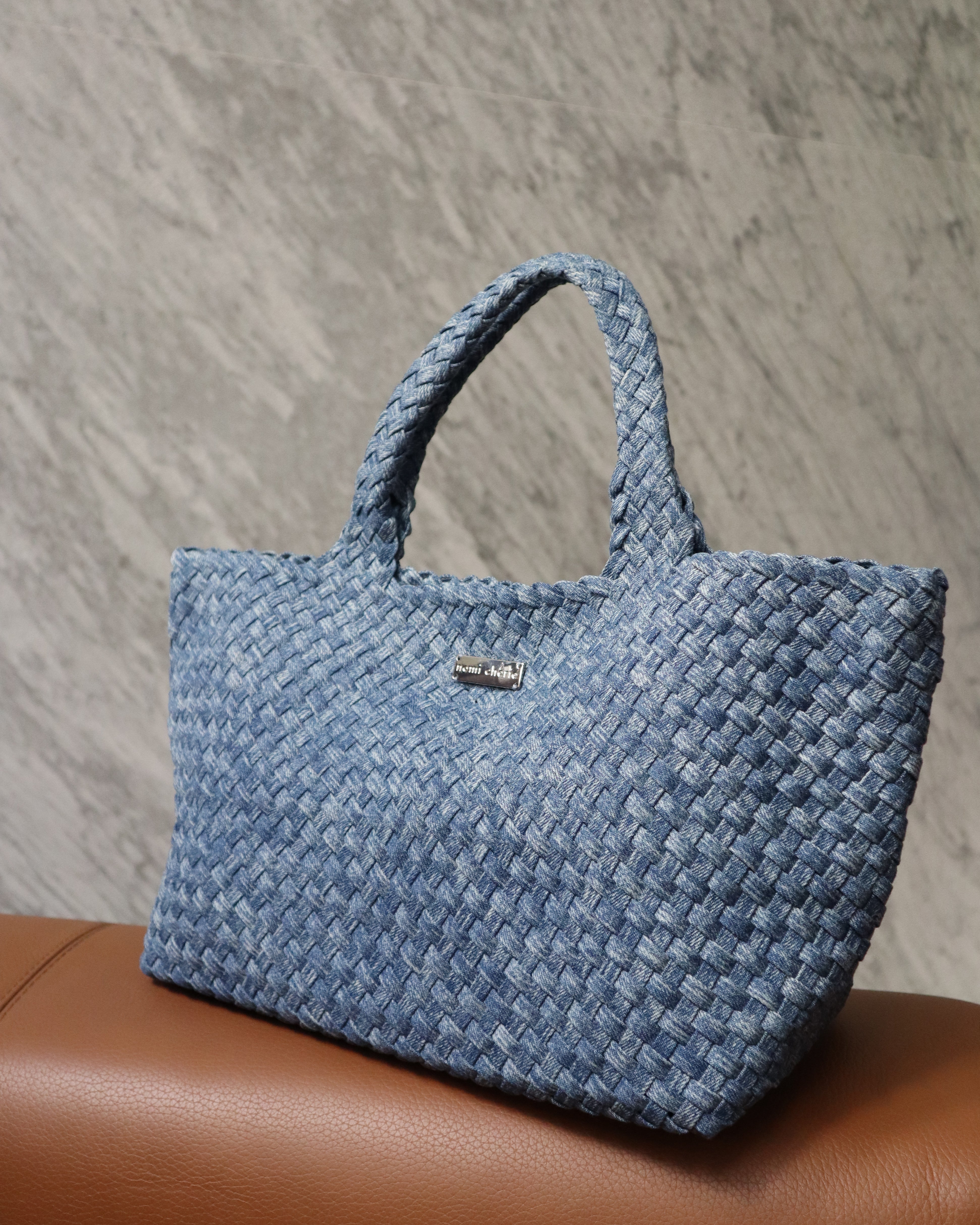 Cherie Tote - Light Denim