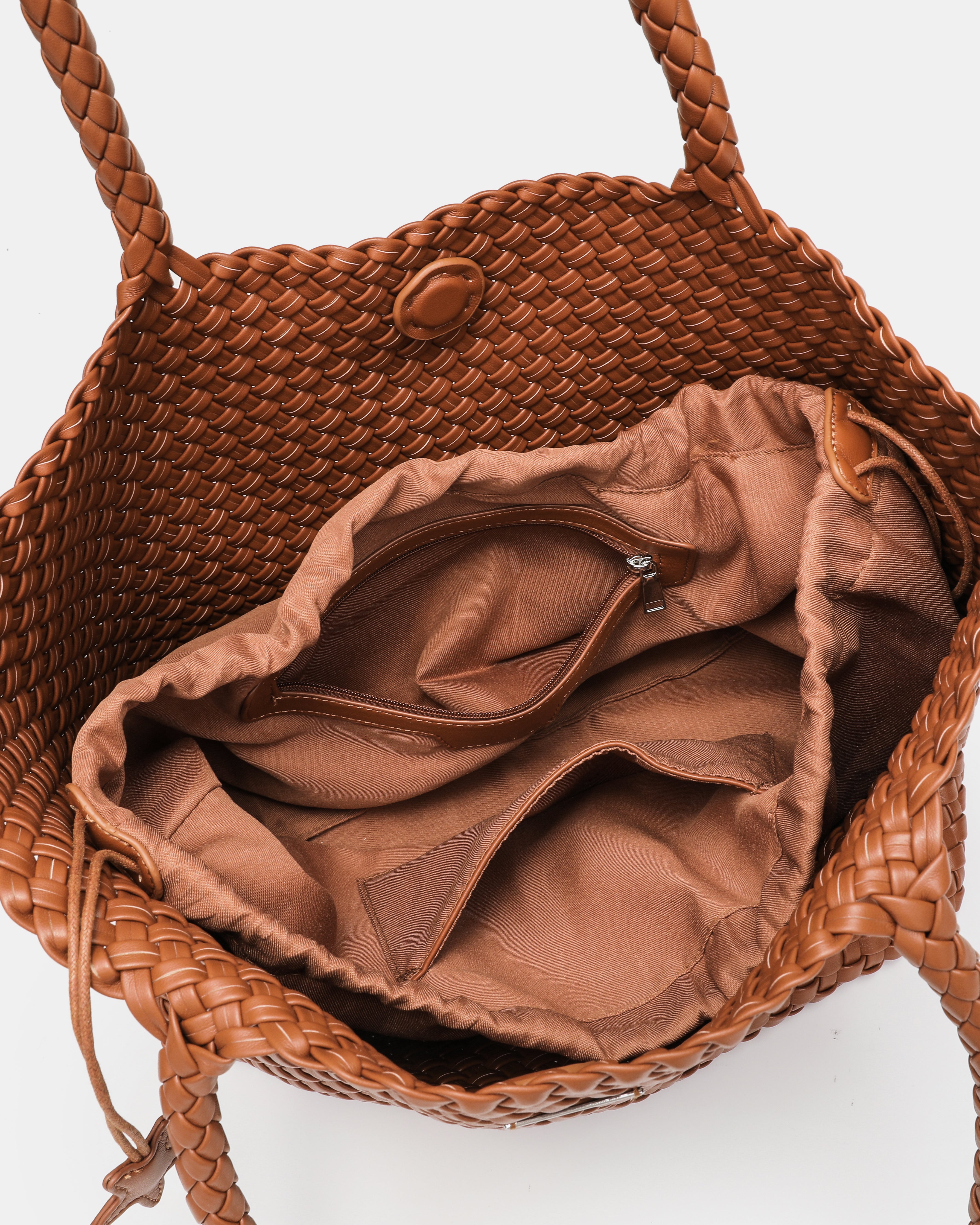 Poppy Tote - White