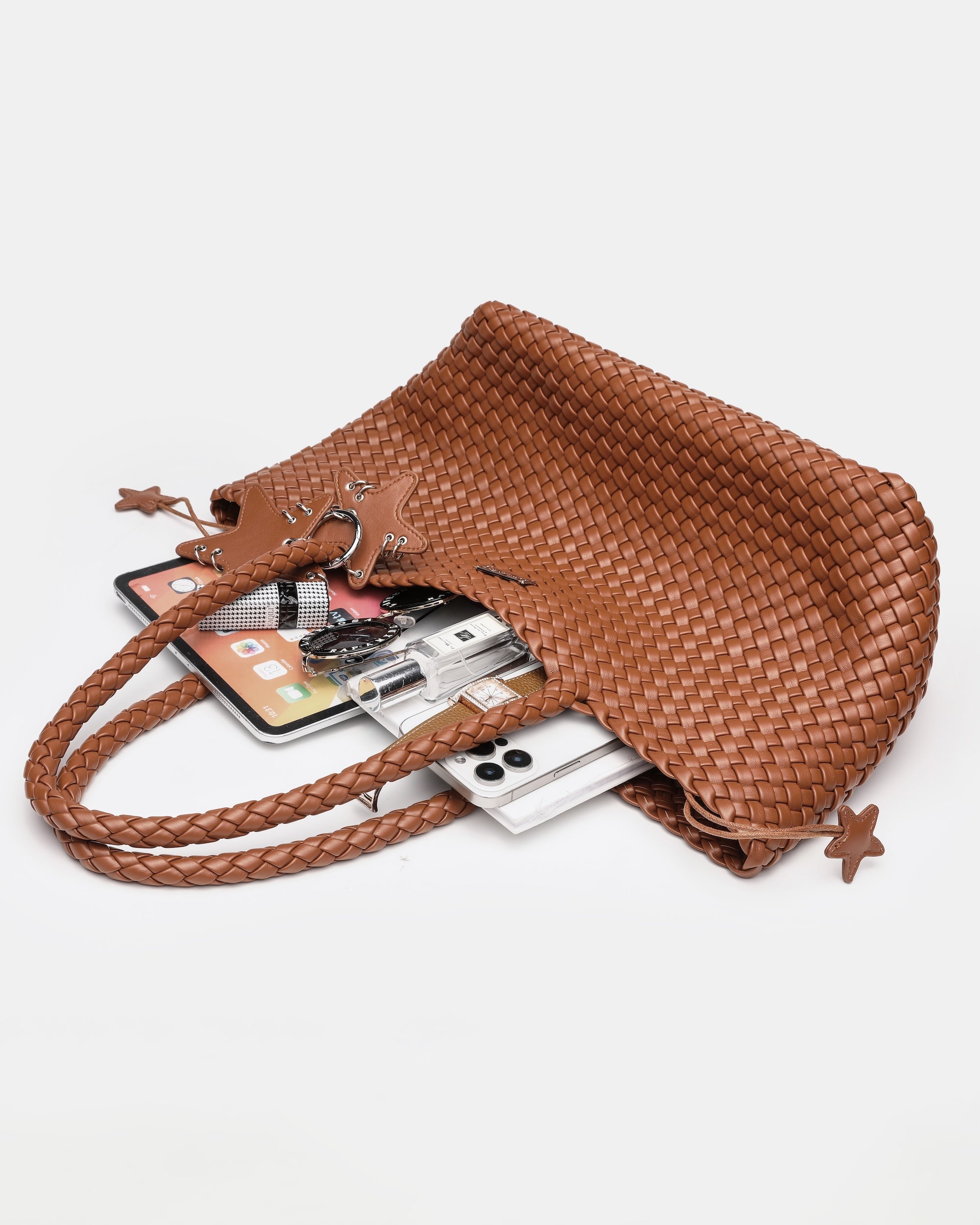 Poppy Tote - White