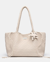 Poppy Tote - White