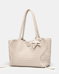 Poppy Tote - White